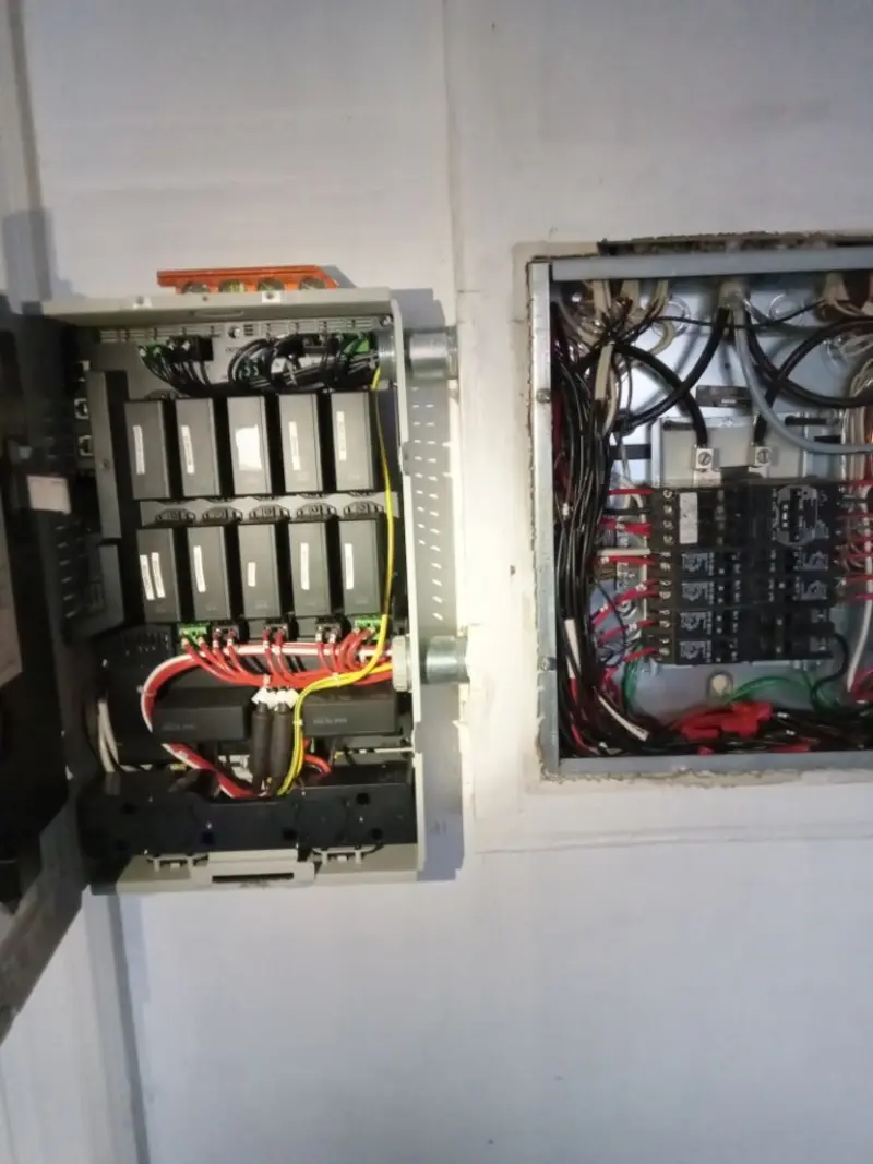 Electrical panel upgrade completed for Indoor Lighting Installation in Phenix City